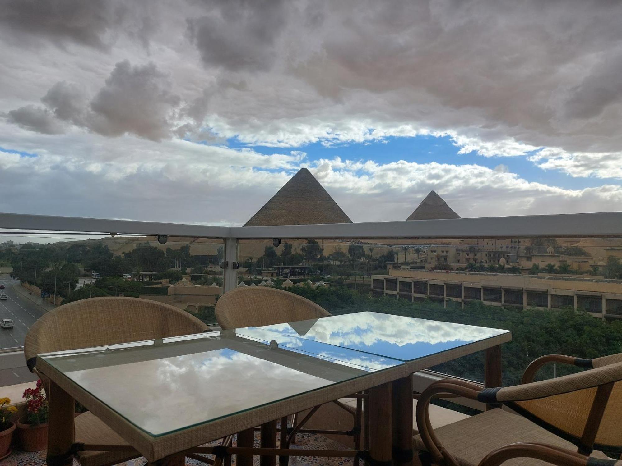Doudou Pyramids View Hotel Kafret el-Gabal Zewnętrze zdjęcie