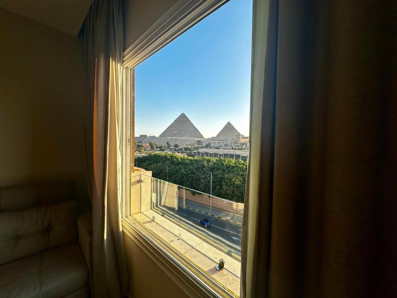 Doudou Pyramids View Hotel Kafret el-Gabal Zewnętrze zdjęcie